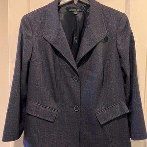 Lafayette 148 Charcoal blazer - Size 18